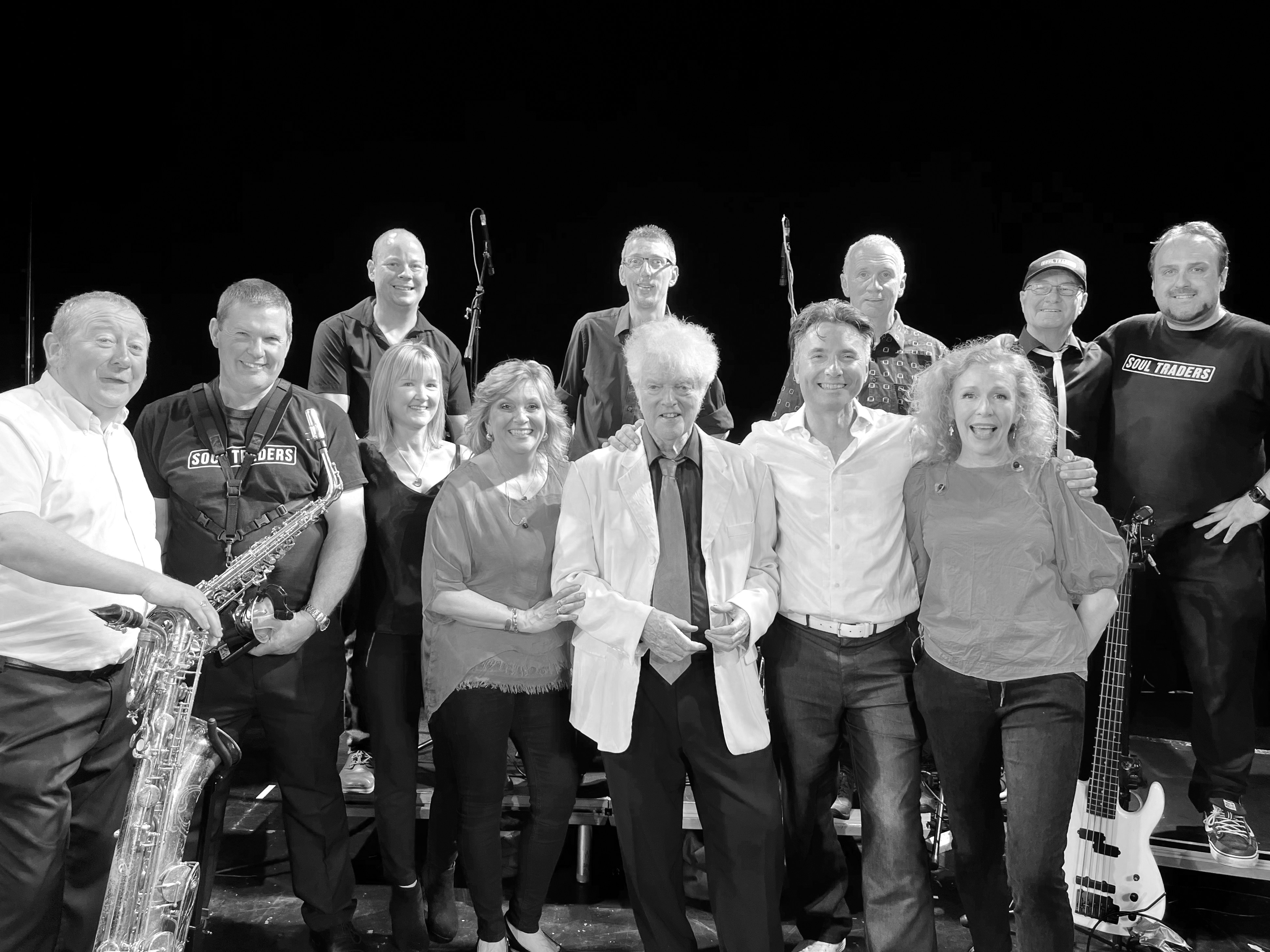 The Soul Traders line-up at Exmouth Pavilion in 2024
